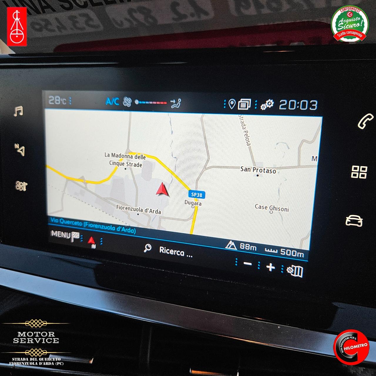 Peugeot 208 1.2 82cv 54000KM DA 110€ MESE
