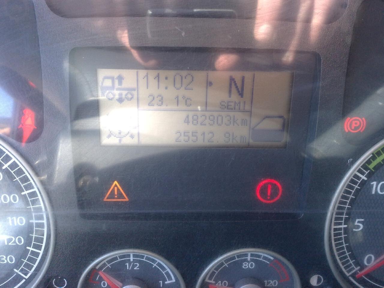 Iveco 75E14 CENTINA ALZA-ABBASSA + SPONDA - 2012