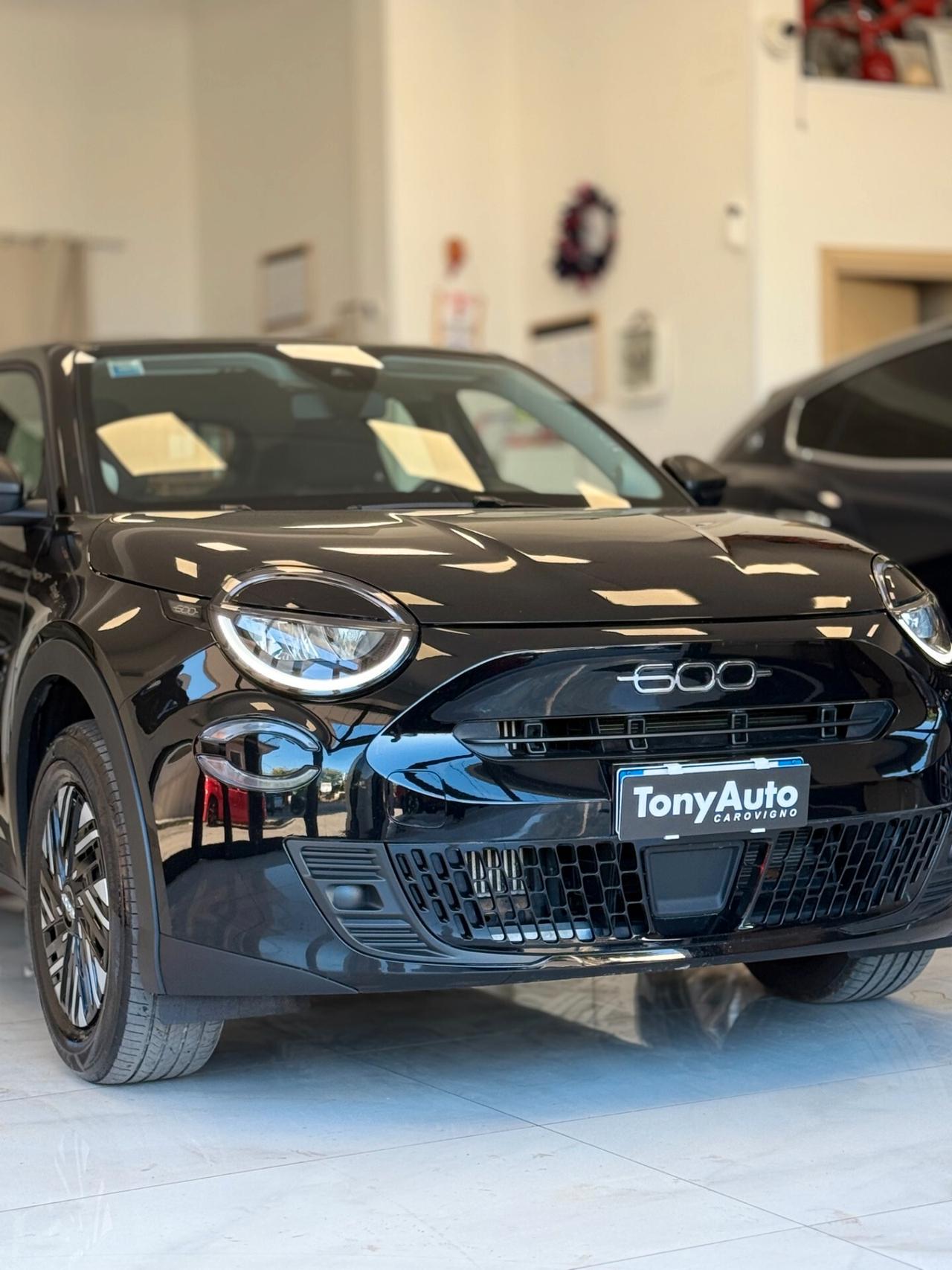 Fiat 600 1.2 hybrid La Prima II 110cv automatica APPLE CARPLAY,VIRTUAL COCKPIT,SENSORI PARCHEGGIO,GARANZIA UF