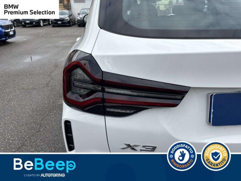 BMW X3 XDRIVE20D MHEV 48V MSPORT AUTO