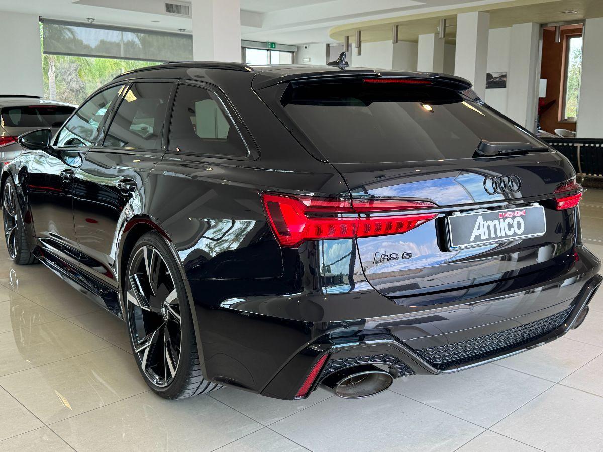 AUDI RS6 4.0 MHEV 600CV Identity Black Tetto Panorama