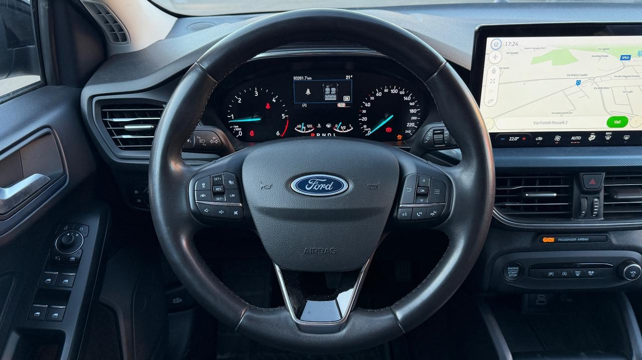 FORD FOCUS 1.5 ACTIVE DESIGN AT8 115 CV - FULL LED, CARPLAY, NEOPATENTATI