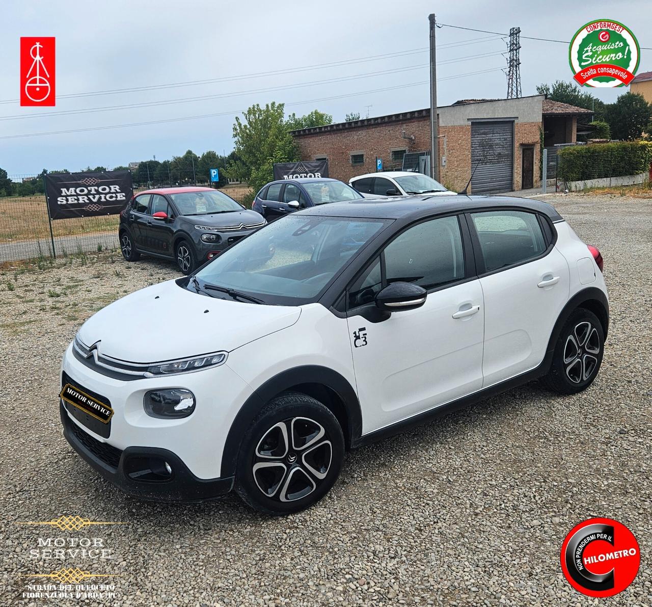 Citroen C3 1.2 82 NEOPATENTATI 55000km da 89€ mese