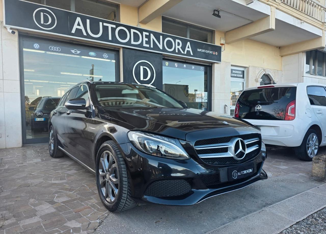 Mercedes-benz C 220 d S.W. Auto Premium#AUTO#LED#XENO#PELLE#GANCIO TRAINO
