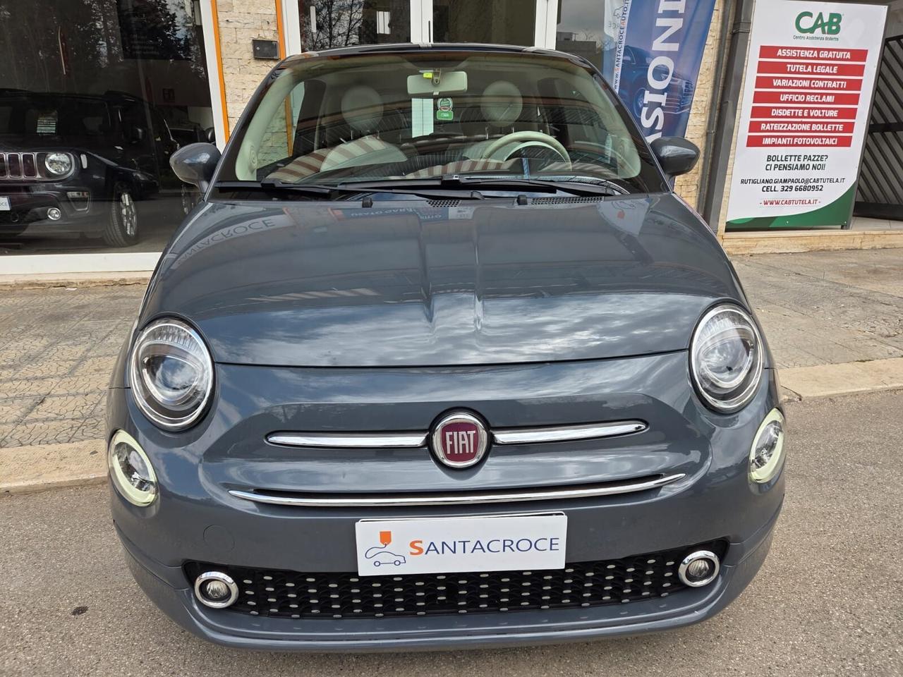 FIAT 500 1.2 LOUNGE UNICO PROPRIETARIO solo99000Km