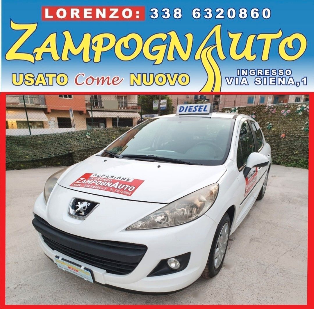 Peugeot 207 1.4 HDi 70CV 5p. X NEOPATENTATI MOTORE NUOVO ZAMPOGNAUTO CATANIA