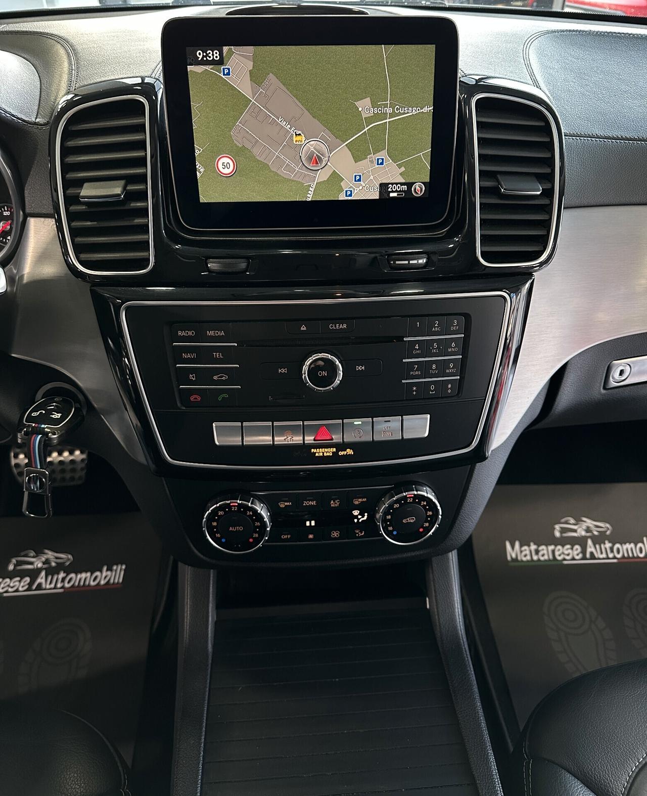 Mercedes GLE43 Coupè AMG 3.0 Biturbo 367cv 4Matic CarPlay Camera Pedane Cerchi21 GARANZIA FULL