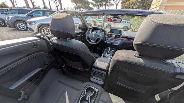 BMW 218 218d Cabrio Advantage 150cv DRIVE MODE NAVIGATORE