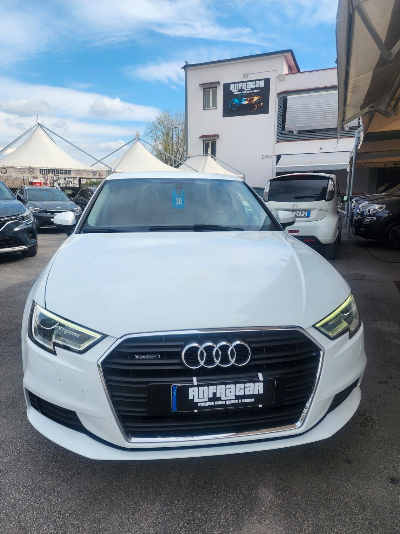 Audi A3 SPB 2.0 TDI 150 CV quattro 4x4 Sport - 2018