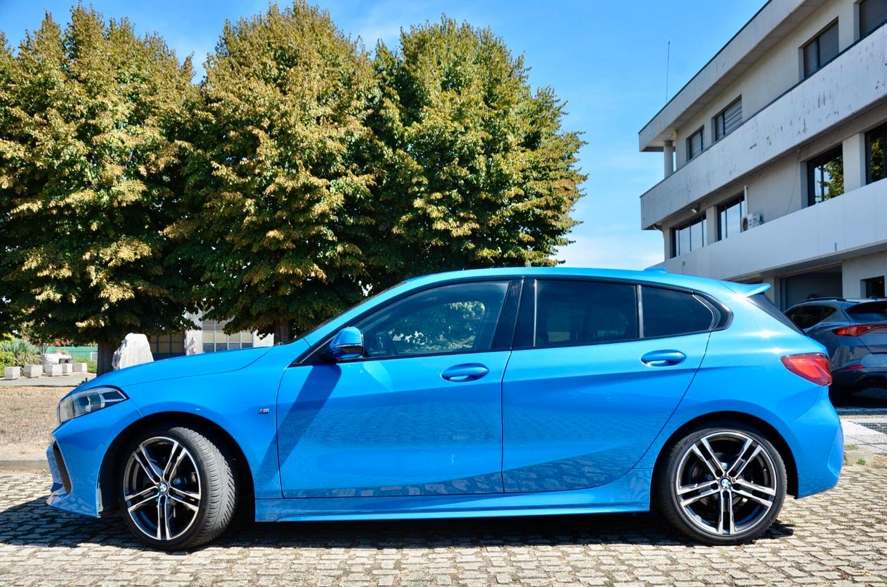 BMW 118d 2.0 MSPORT 150cv AUTO, UFF ITALIANA, SERVICE BMW, EURO 6D, FULL LED, SOUND SYSTEM, RETROCAMERA, PERMUTE