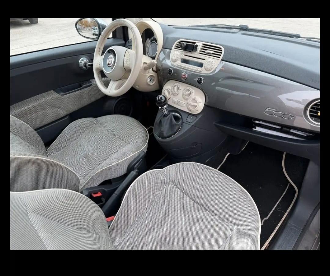 fiat 500 1.2 benzina louge tetto panoramico