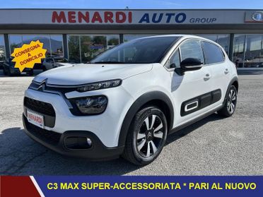 Citroën C3 PureTech 83 S&S Max OK NEOPATENTATI * ACCESSORIATA