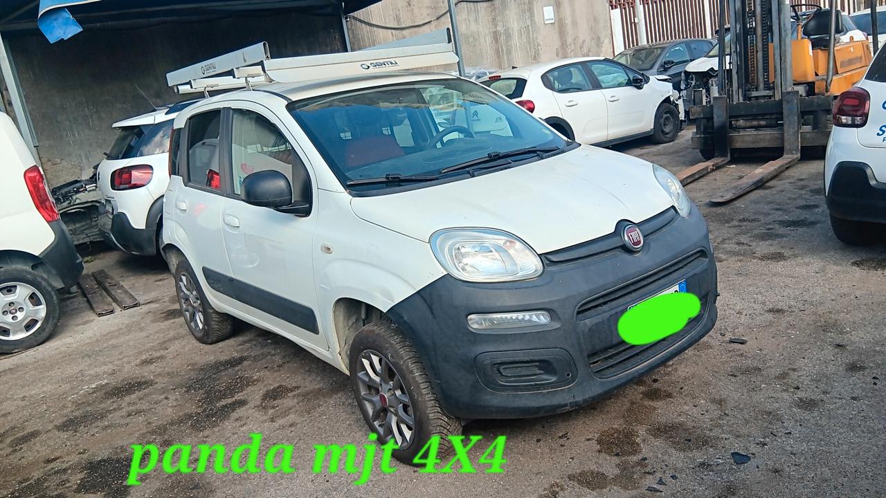 Fiat Panda 4x4 incidentata sinistrata mondialcars