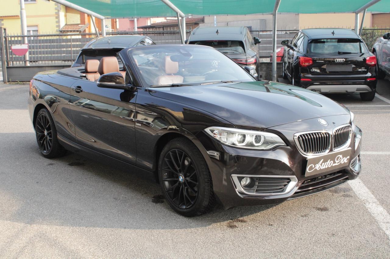 Bmw 220 d Cabrio Luxury STEPTRONIC PRONTA CONSEGNA