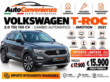 Volkswagen T-Roc 2.0 TDI SCR 150 CV DSG 4MOTION Business BlueMot. Tech.