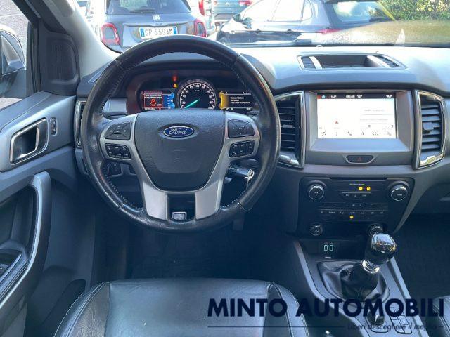 FORD Ranger 2.2 TDCI 160CV LIMITED 4WD GANCIO TRAINO NAVI