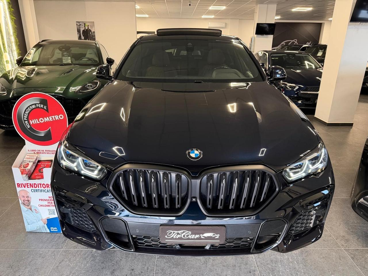 BMW X6 40D M-SPORT X-DRIVE 3.0 MHEV 48V 340CV TETTO PELLE NAVI ANNO 2022