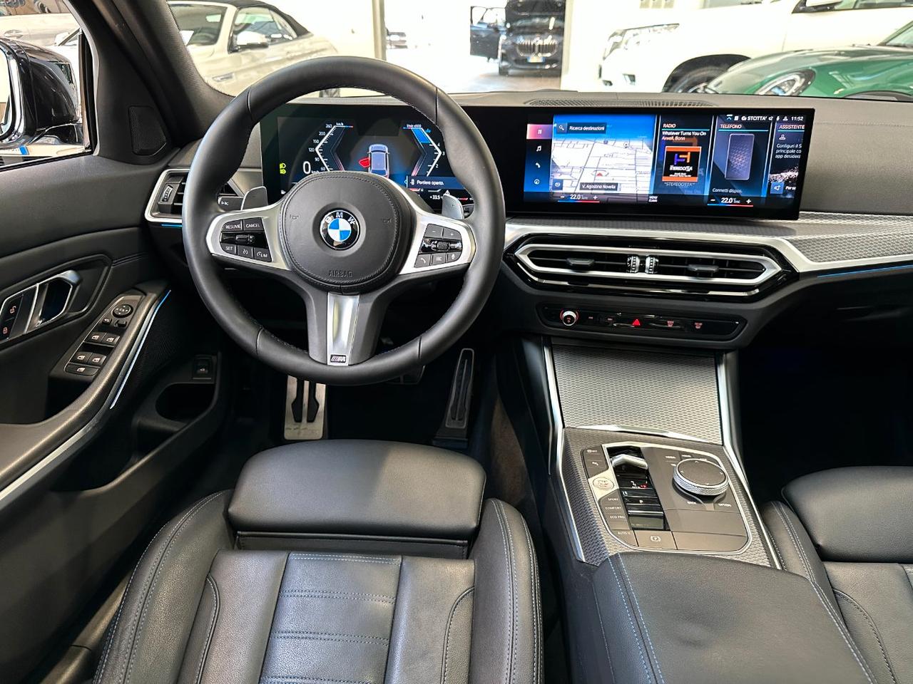 BMW 320 d Touring mhev xdrive MSport-19"-Tetto-Pelle-Carplay-Camera