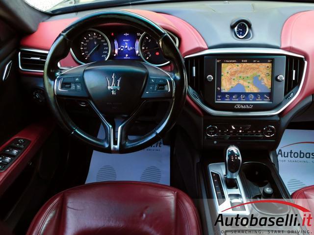MASERATI Ghibli 3.0 V6 DIESEL 275CV AUTOMATICA EURO 6B, CERCHI 20"
