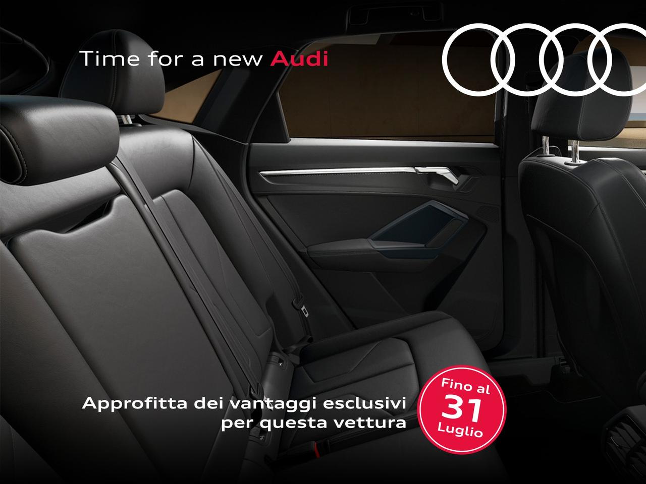 Audi Q3 sportback 40 2.0 tdi identity black quattro 193cv s-tronic