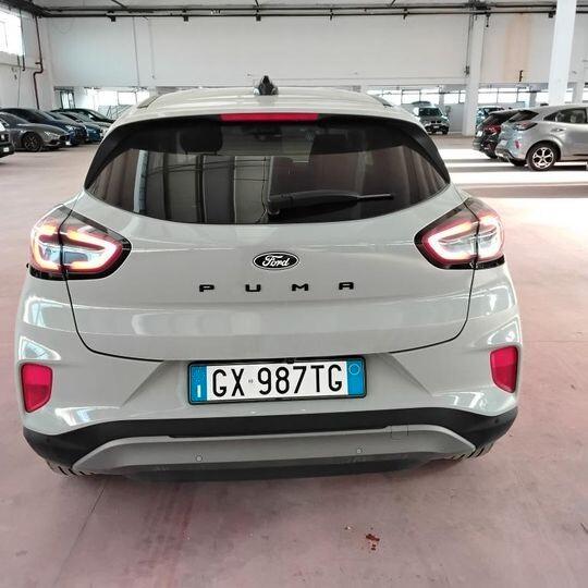 FORD PUMA NEW 1.0 ECOBOOST HYBRID 125CV 6M. TITANIUM ( FARI LED - COCKPIT - NAVI - MIRROR - SENSORI POST. - TELECAMERA POST. )