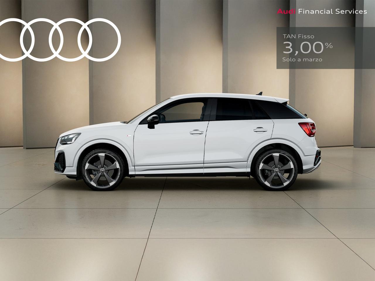Audi Q2 30 2.0 tdi identity black