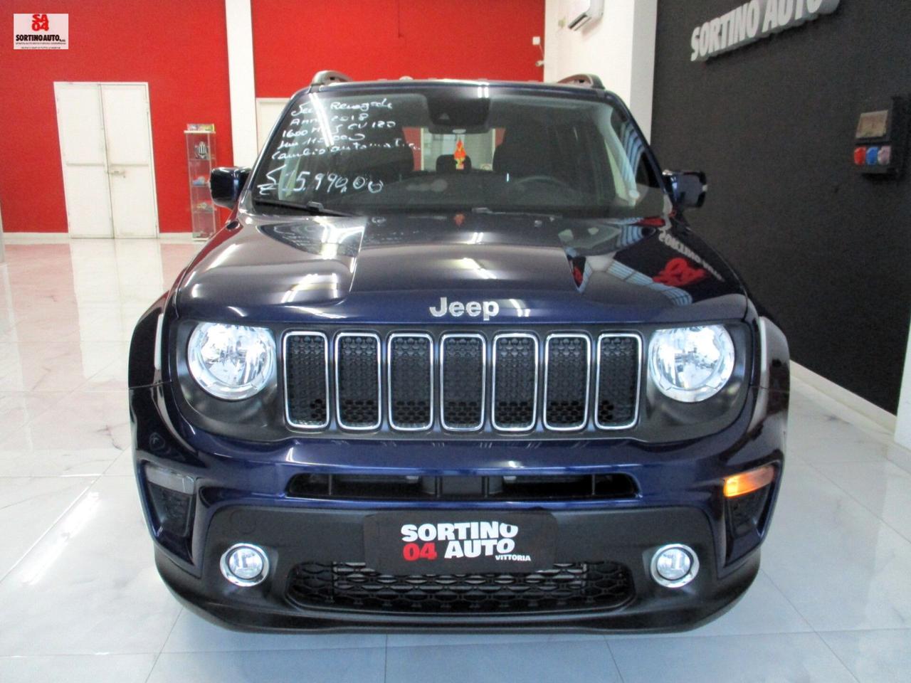 Jeep Renegade 1.6 Mjt DDCT 120 CV Limited 9/2018 KM115000 NAVI