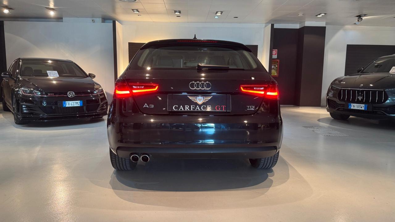 AUDI A3 SPB 2.0 DIESEL 150CV ADMIRED 3PORTE - 2014