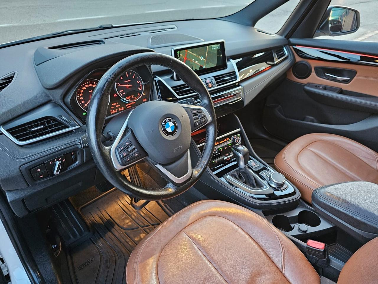 Bmw 218d 150cv Gran Tourer Luxury*Pelle*Navi*Tetto*18*Bi-Xeno*