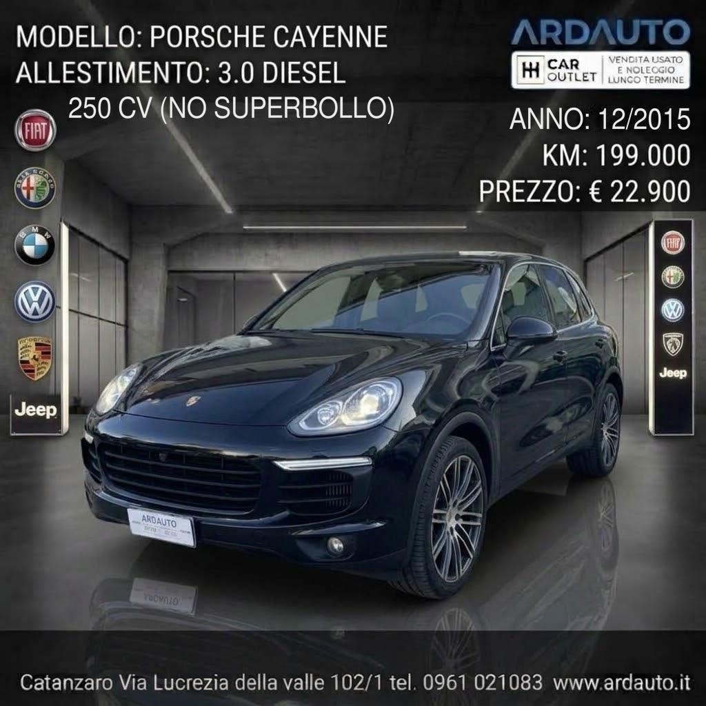 Porsche Cayenne 3.0 Diesel 250 cv (No Superbollo)