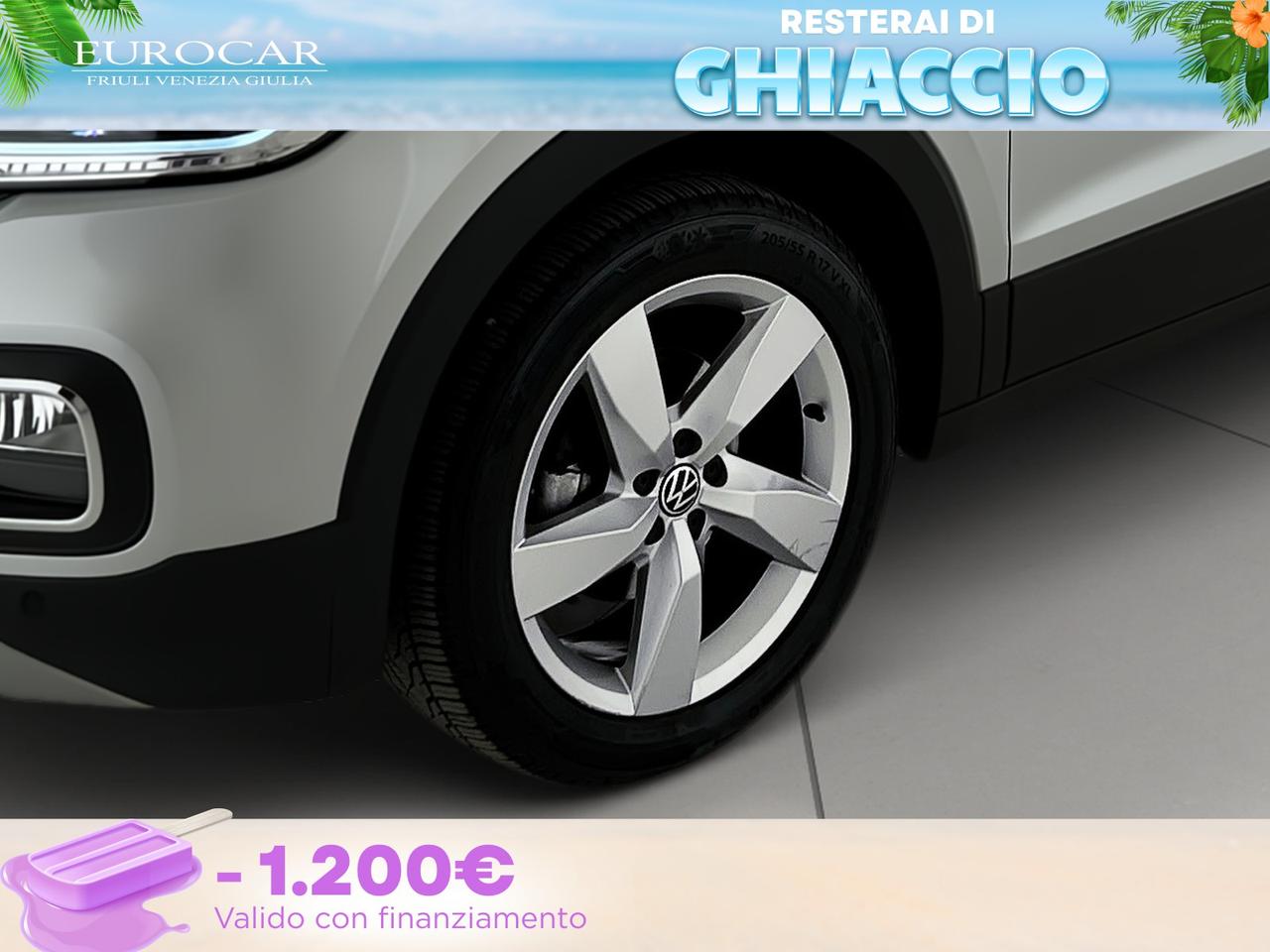 Volkswagen T-Cross 1.0 tsi advanced 110cv