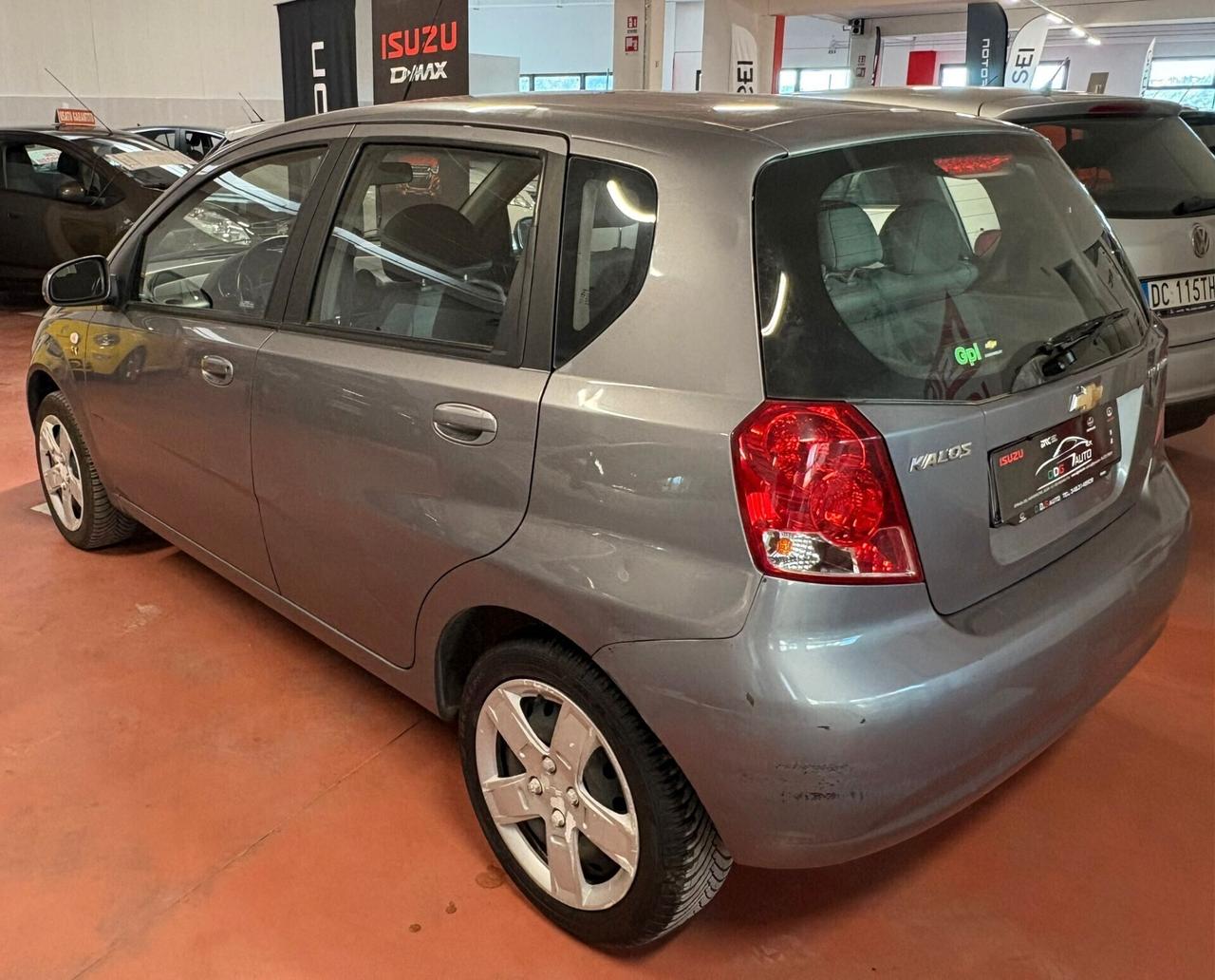 CHEVROLET KALOS benzina-GPL 1200 CV 72 Con Km 133.658 Tagliandati Per NEOPATENTATI Garanzia 12 mesi