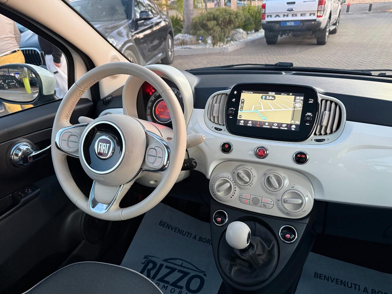 Fiat 500 1.2 Lounge Tetto Pelle Navi
