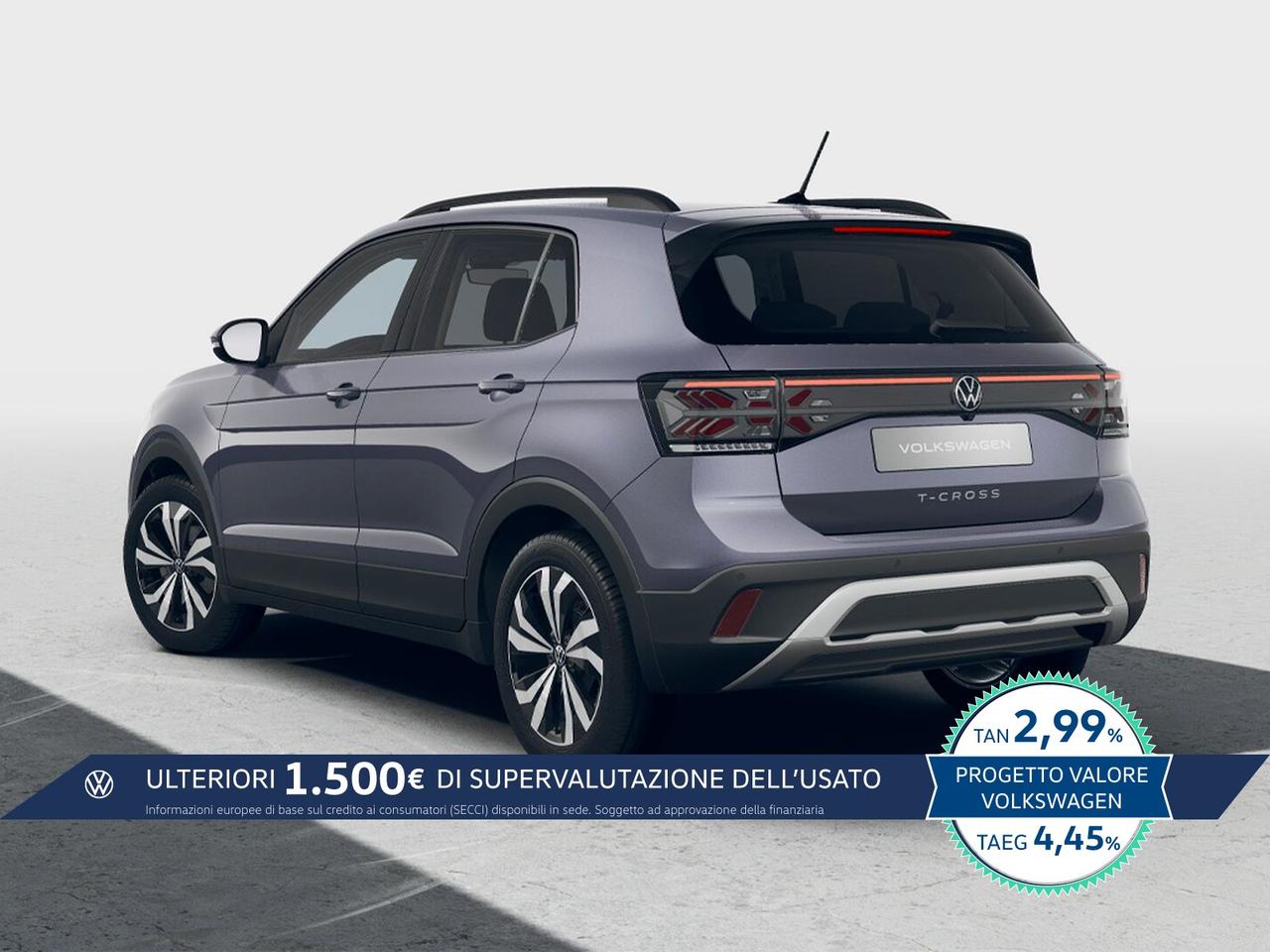 Volkswagen T-Cross 1.0 tsi edition plus 95cv