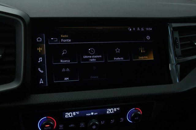 AUDI A1 SPB 25 TFSI S line NEOPATENTATI /FariLED/Cerchi 17