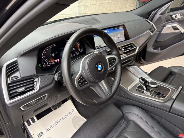 BMW X6 xDrive30d 48V Msport TETTO PAN-CERCHI 22''.