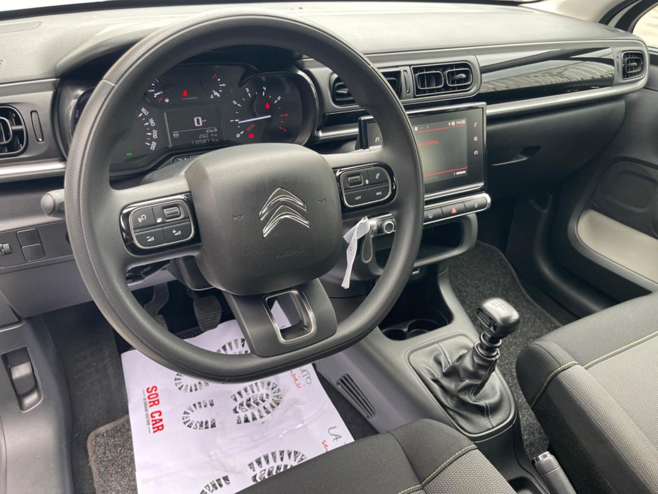 Citroen C3 BlueHDi 100 S&S Feel Pack KM CERTIFICATI IN FATTURA!