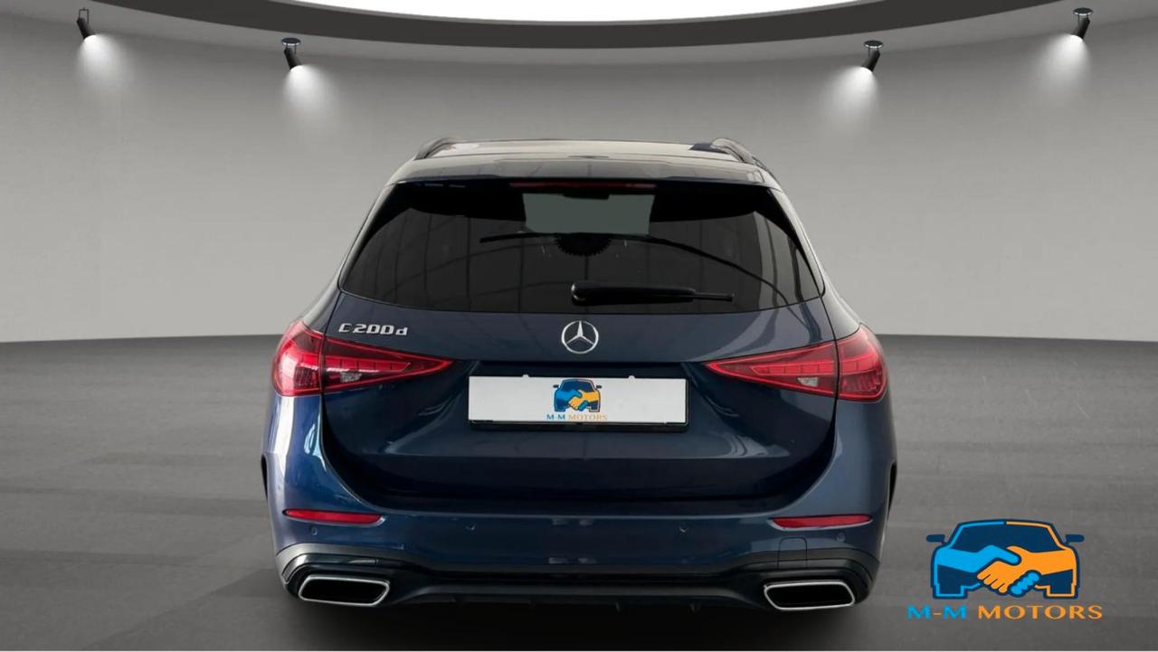 Mercedes C 200 d Mild hybrid AMG Line Advanced 9G-Tronic Station Wagon UNICOPRO TAGLIANDI UFFICIALI