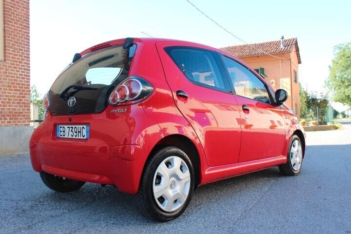 Toyota Aygo 1.0 VVT-i 5 porte Red Edition CLIMATIZZATA UNICA UTILIZZATRICE ESTETICA ESEMPLARE
