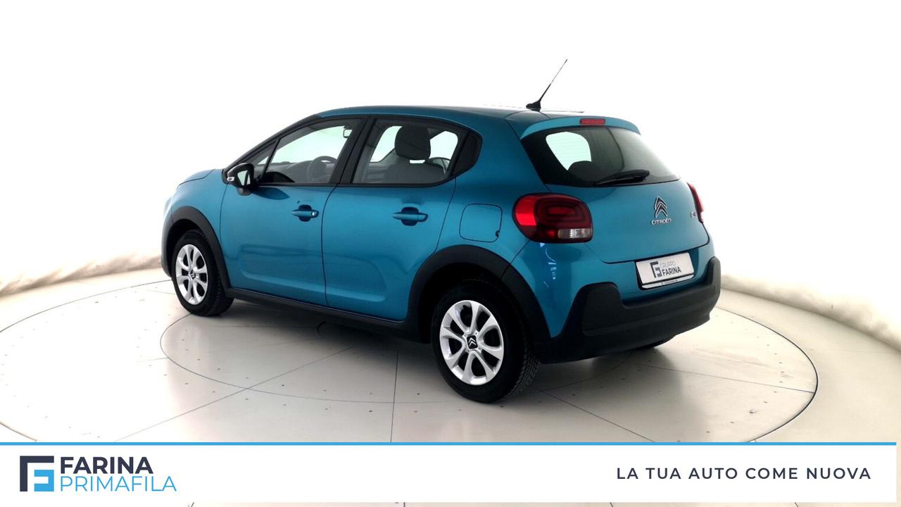 CITROEN C3 III 2017 - C3 1.2 puretech Feel s&s 83cv neopatentati my20