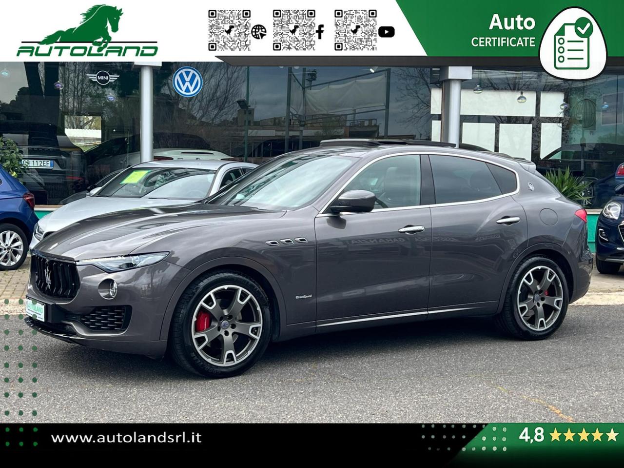 Maserati Levante 3.0 V6 Gransport 275cv auto Tetto Full