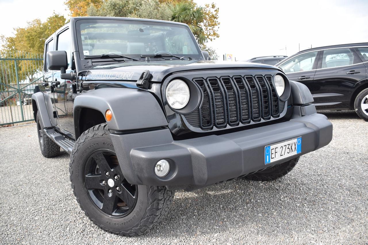 Jeep Wrangler 4X4 Unlimited 2.8 CRD Rubicon Autom. MOTORE NUOVO - GANCIO - FULL