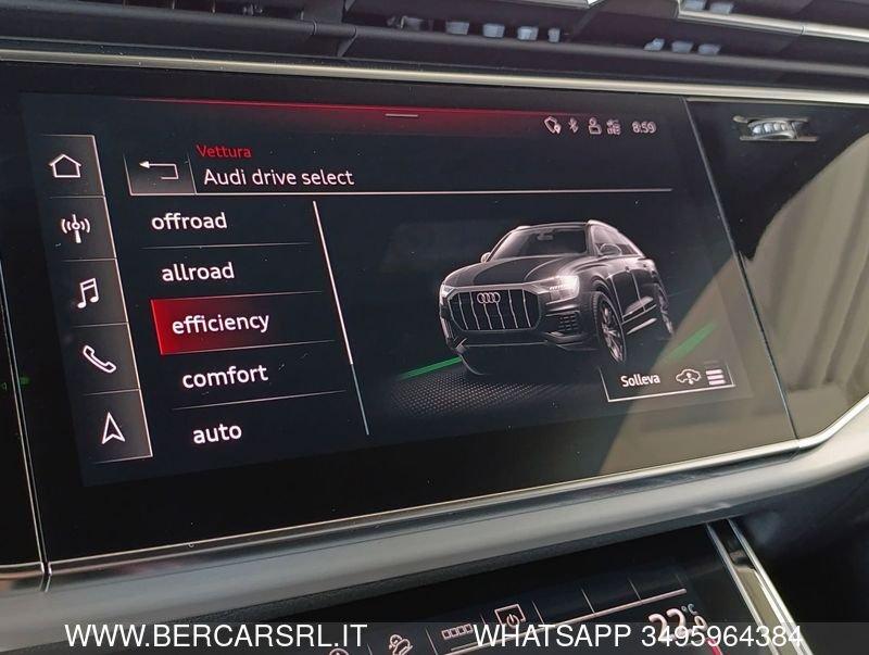 Audi Q8 Q8 50 TDI 286 CV quattro tiptronic Sport*TELECAMERA*SOSPENSIONI*SEDILI RISC*CL_22*