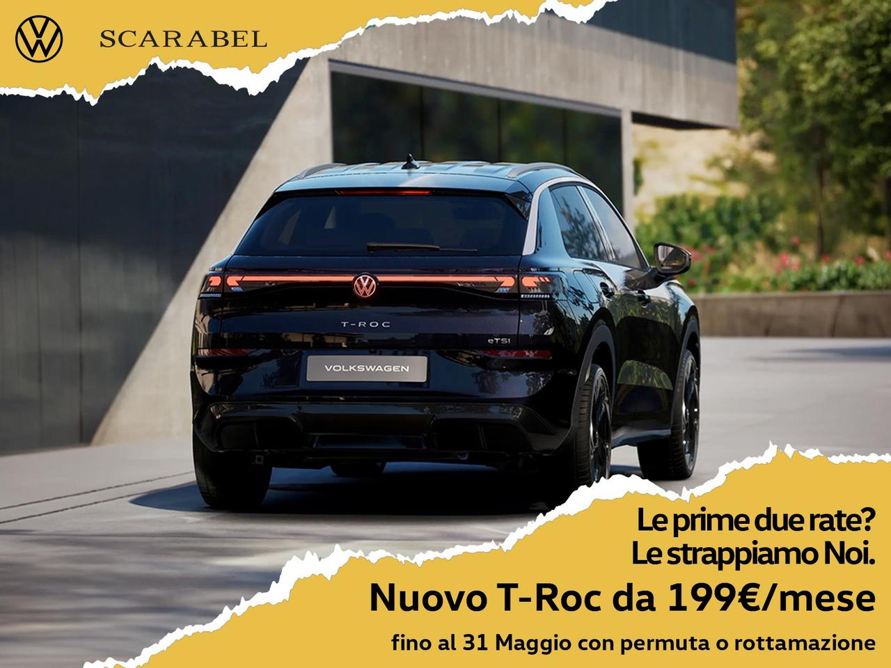 Volkswagen T-Roc 1.5 etsi r-line 150cv dsg