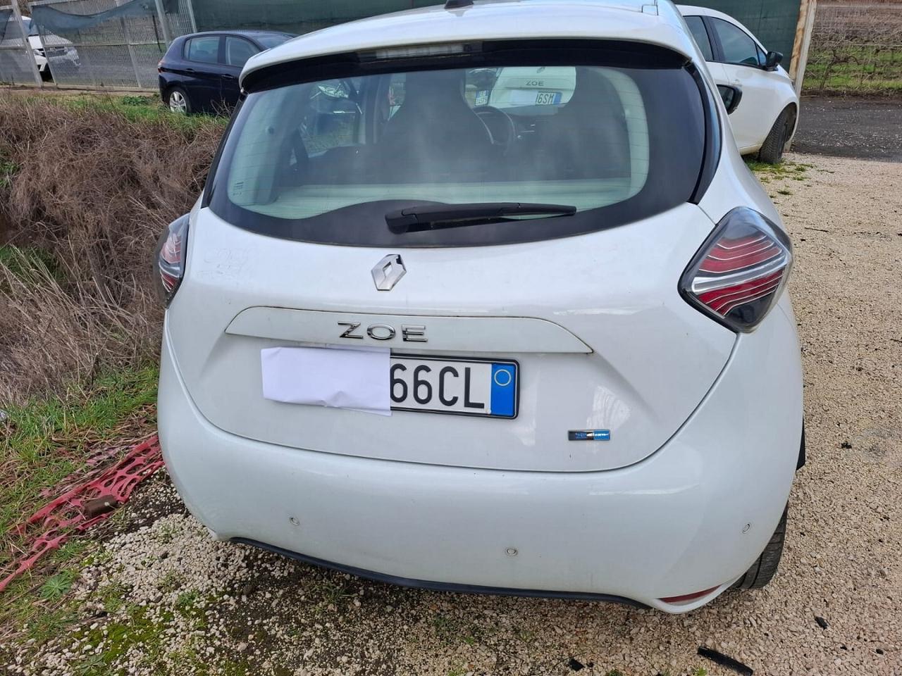 RENAULT ZOE 2021 NO SINISTRATA ELETTRICA