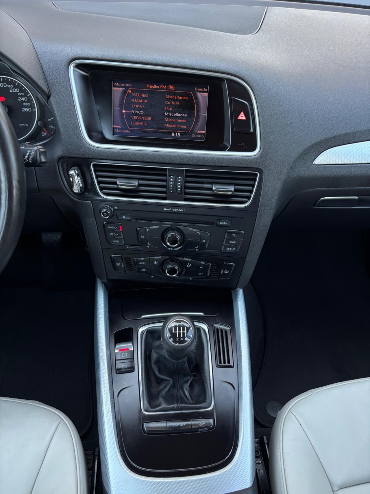 Audi Q5 2.0 TDI 143 CV.quattro 1ºproprietario. Garanzia