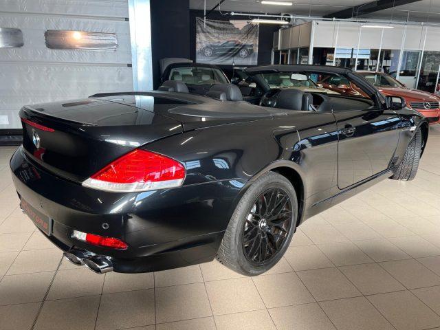BMW 650 i Cabrio M6 PACK ! 1PROPRIETARIO ! TOTAL BLACK !