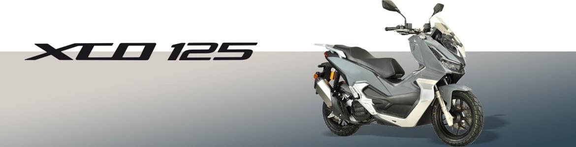 SCOOTER TNT MOTOR XCO 125CC NERO METAL STRUMENTAZIONE TFT E5