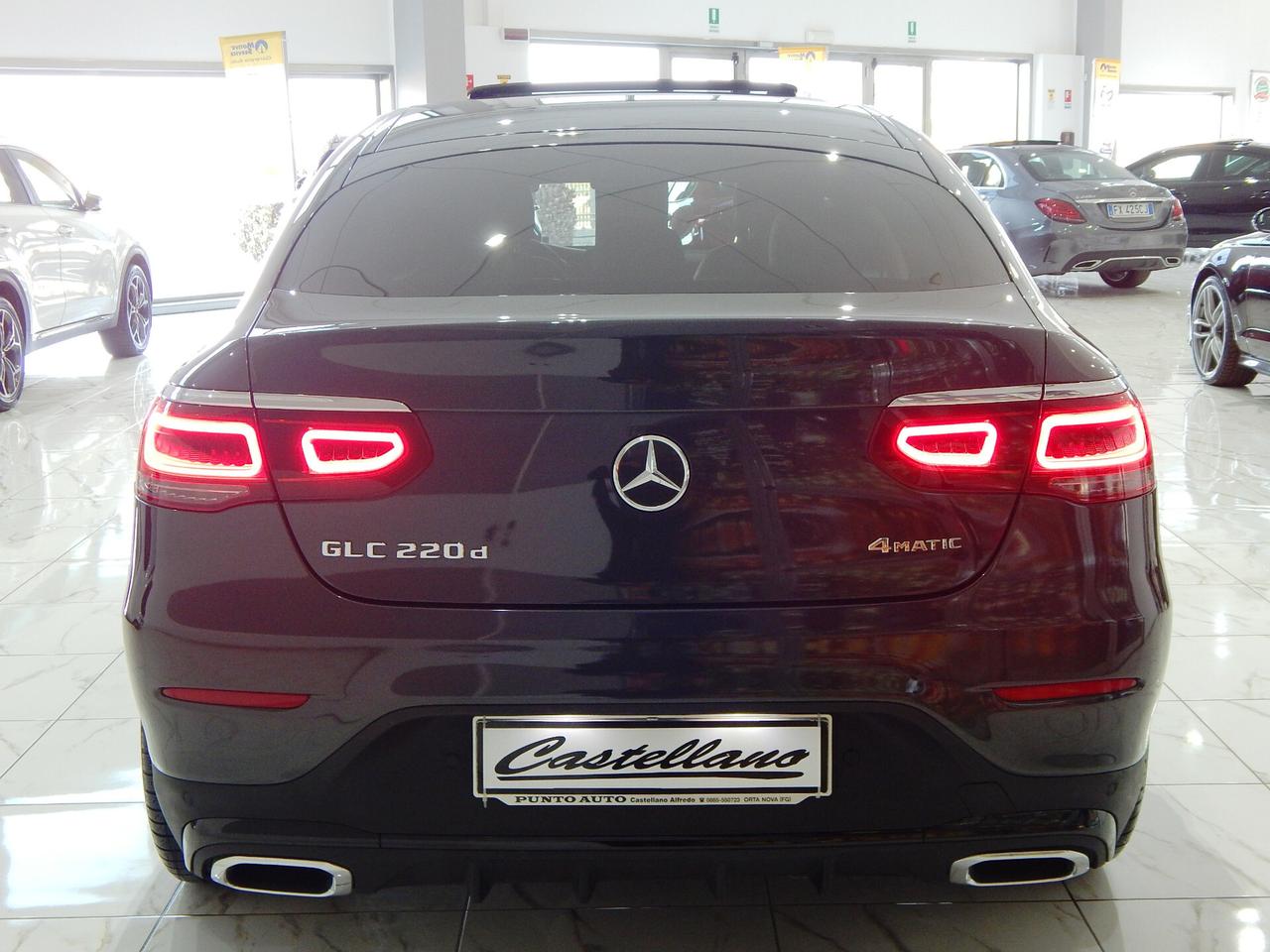 Mercedes-Benz GLC 220 d Coupe Premium Plus 4matic Aut. TETTO-PELLE ROSSA