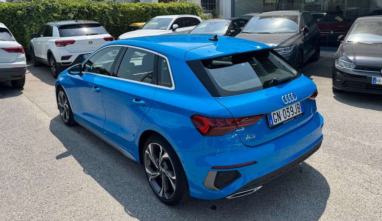 Audi A3 Sportback 35 1.5 TFSI S line s-tronic / NO VINCOLI